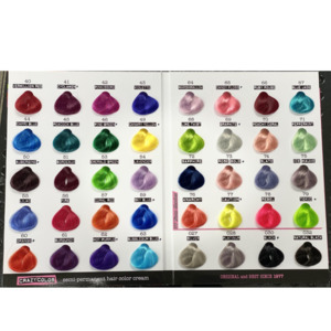 Crazy Color Chart