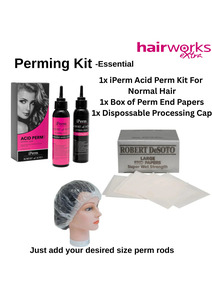 Perms Accessories: iPerm Acid For Normal Hair Perm Kit - Essential