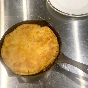 Apple Tart Tatin with Ginger Caramel