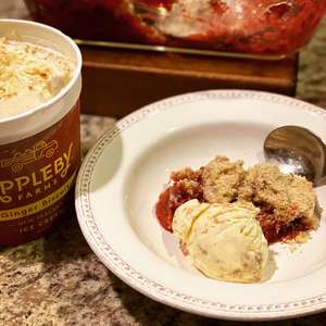 Recipes: Rhubarb & Ginger Crumble