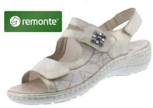 Remonte – D7647-94 – Dinora – Gold Women’s Sandals Halliwell Shoes