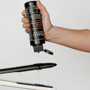 Stimulate Strengthen Shine: Styled By ~ Heat Halo Smoothing and Shine Serum