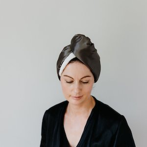 By Silk: Silk and Dry Reversible Turban
