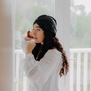 By Silk: Mulberry Silk Double Lined Hair Turban