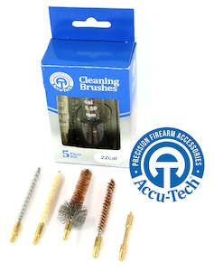 Accu Tech: Accu-tech Cleaning Brush Kit 5 Piece: Select Caliber