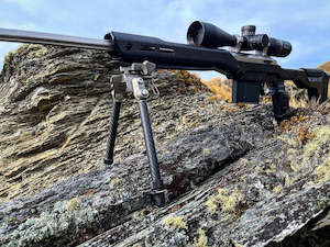 Backlanz: Backlanz Precision Long Range Bipod - Picatinny/Carbon Legs *Made in NZ*