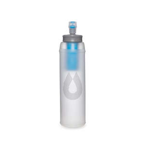 Hydrapak: Hydrapak Ultraflask Portable Water Bottle 500ml with Filter Kit