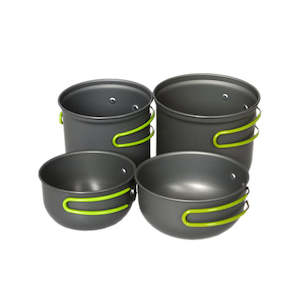 Domex: Domex Anodised Lightweight Billy Set (4pc)