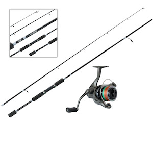 OKUMA Acuador Spin Combo 3000A (W/ BRAID) + 702 Spin Rod (3–14G)