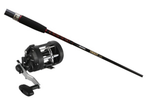 Okuma Trout Stik TS601ML & Classic CLX300L (spooled with Nylon 300m)