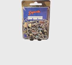 Surfmaster: Surfmaster Black Snap Swivels