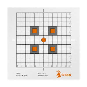 Spika Square Target - Paper - 12"