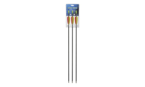 Stealth: Stealth Arrows 26" Fibreglass Black (3pc)
