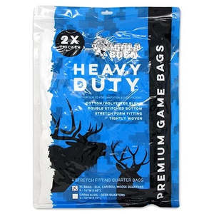 Koola Buck Heavy Duty Deer Quarter Game Bags XL – 4 Pack