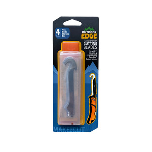 Outdoor Edge Spare Blades - Gutting Blades 4 Pack