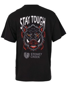 Stoney Creek Stay Tough Wild Boar Tee