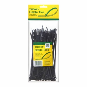 Products: CABLE TIE BLACK 250X5MM 100PKT – Hammer Hardware