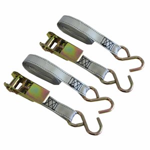 TIE DOWN RATCHET 2PK25MM X 4M JOBMATE – Hammer Hardware