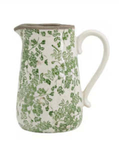 Kitchen: FLOWER PITCHER - Green - Small