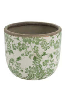 Kitchen: FLOWER PLANTER - Small Green
