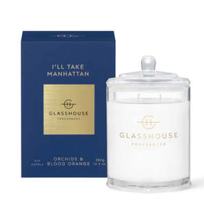 Glass House Candles: Glasshouse I'LL Take Manhattan Candle 380g