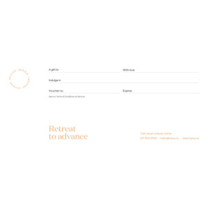 Online Product Gift Voucher - Physical