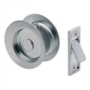 Circular Passage Set Satin Chrome - Handles Plus