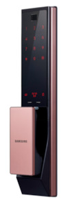 Products: Samsung DP 738 Finger Print digital Lock Rose Gold - Handles Plus