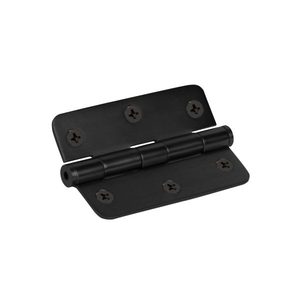 Products: Hinge Steel 89x58x2mm R1/4 Black Electroplate & Lacquered (Greased Pin) - Handles Plus