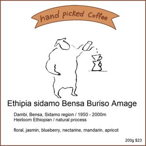 Ethiopia Sidamo Bensa Buriso Amage
