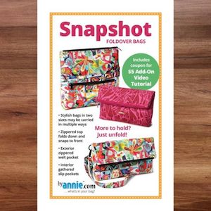 ByAnnie Pattern - Snapshot Foldover Bags