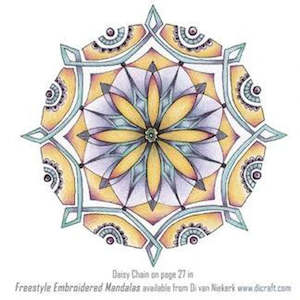 Embroidery Panels: Embroidery Panels - Mandala