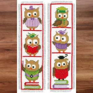 Embroidery Kits: Vervaco Bookmark Kits