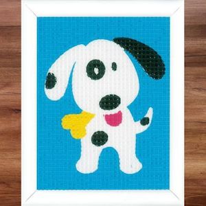 Embroidery Kits: Veraco "I Stitch" Canvas Kits 4 Kids