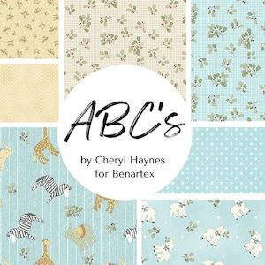 Baby: ABC's by Cheryl Haynes for Benartex