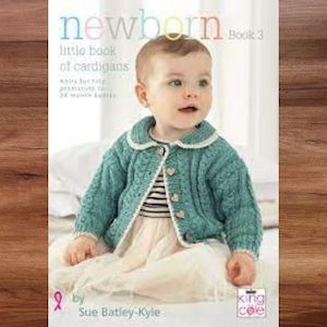 Baby: King Cole Newborn Book 3 - Little Book of Cardigans