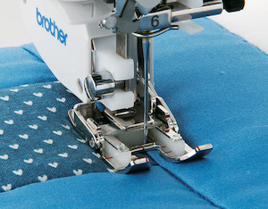 Brother Presser Feet: F062 - Brother Open toe walking foot 7mm