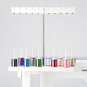 Brother Sewing Quilting And Embroidery Accessories: TS1- Brother 10 Spool Thread Stand