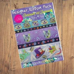 Renaissance Ribbons - Designer Ribbon Pack- Curiouser and Curiouser