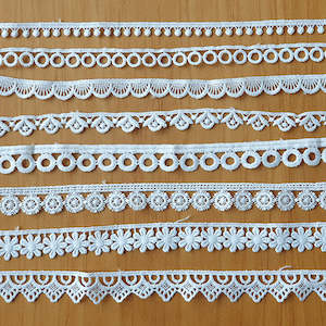 Ribbons And Tapes: Lace Trims