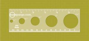 Sue Spargo 6" Circle Ruler