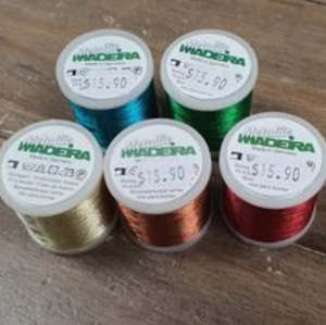 Thread For Machine Embroidery And Quilting: Madeira Metallic No 40
