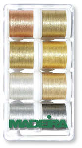 Thread For Machine Embroidery And Quilting: Madeira Gift Box Heavy Metal