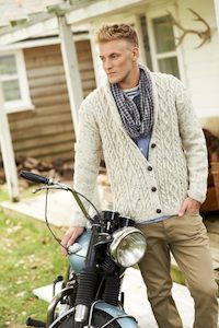 Knitting Patterns Mens Garments And Accessories: King Cole Aran Book 1