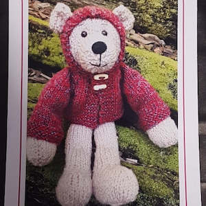 Knitting And Crochet Patterns Toys: Bentley Bear Knitting Pattern