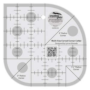 Creative Grids Non-Slip Multi Size Curved Corner Cutter