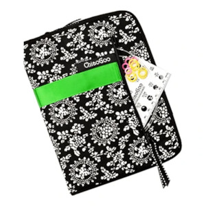 Single Pointed Knitting Needles: ChiaoGoo Spin Bamboo 5" Small Set