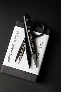 Cutting Tools: Merchant & Mills Black Thread Clips 4.5"