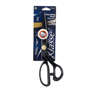 Cutting Tools: Klasse Pro Dressmaking Shears 10.25" (260mm) Black Steel