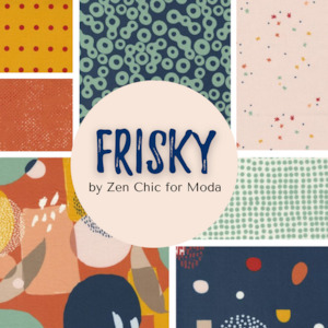 Quilting Cottons: Frisky by Zen Chic for Moda
